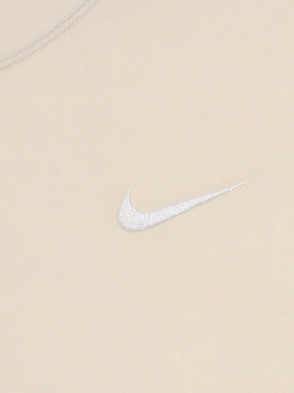 Nike Logo-embroidered Sweatshirt In Neutral