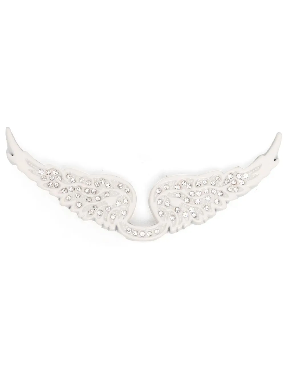 

Zadig&Voltaire Swing Your Wing bag charm - White