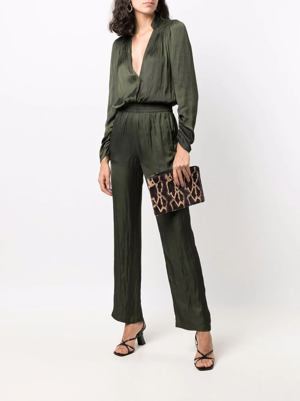 Image 2 of Zadig&Voltaire Captain satin jumpsuit