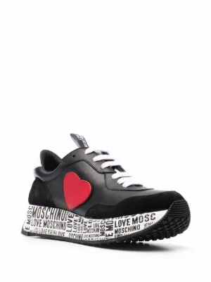 love moschino platform sneakers
