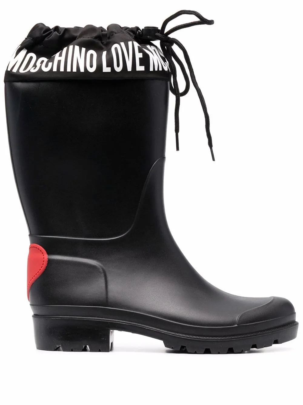 фото Love moschino резиновые сапоги с логотипом