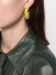 الصورة 2 من Bottega Veneta أقراط حلقية ملتفة