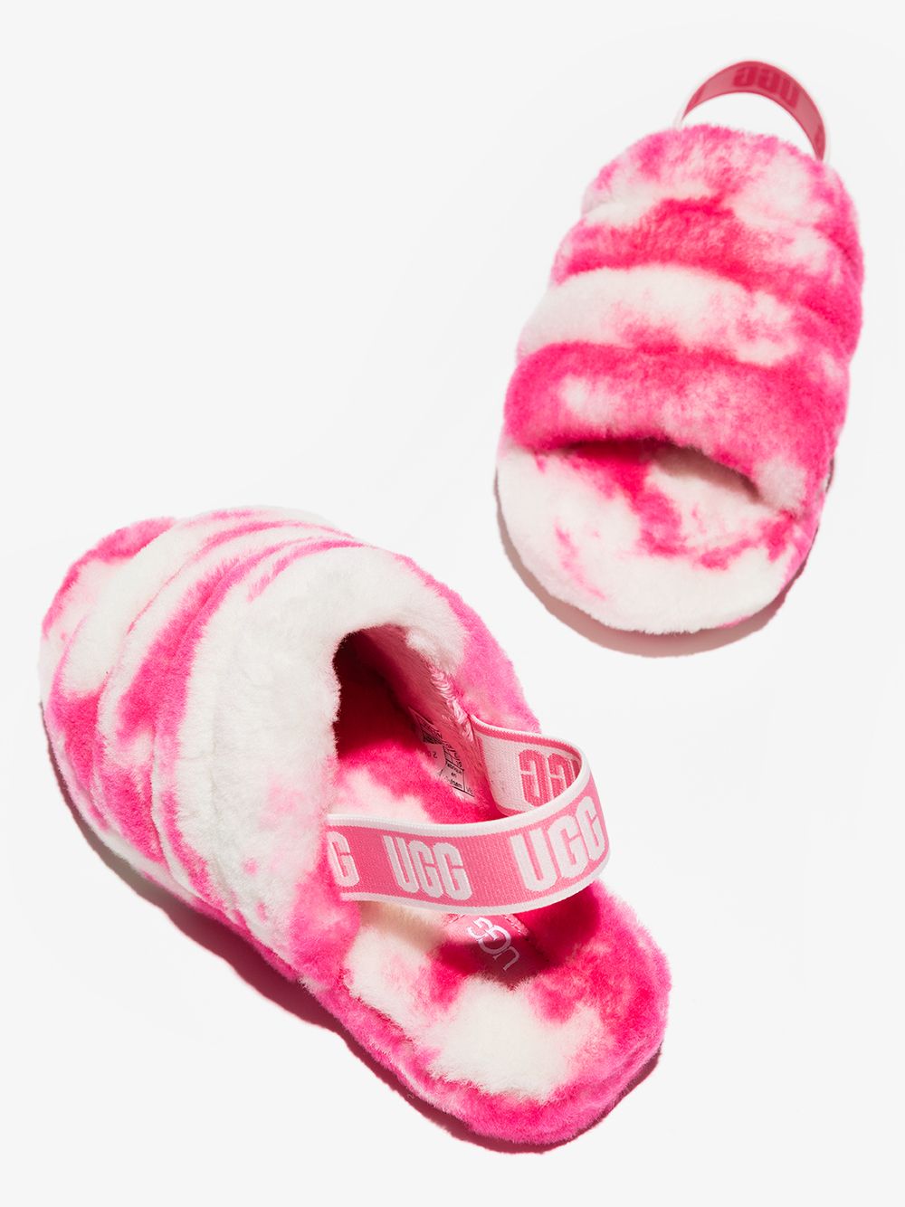 фото Ugg kids сандалии fluff yeah из овчины