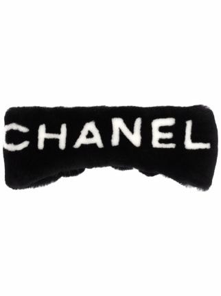 Top 32+ imagen chanel fur headband