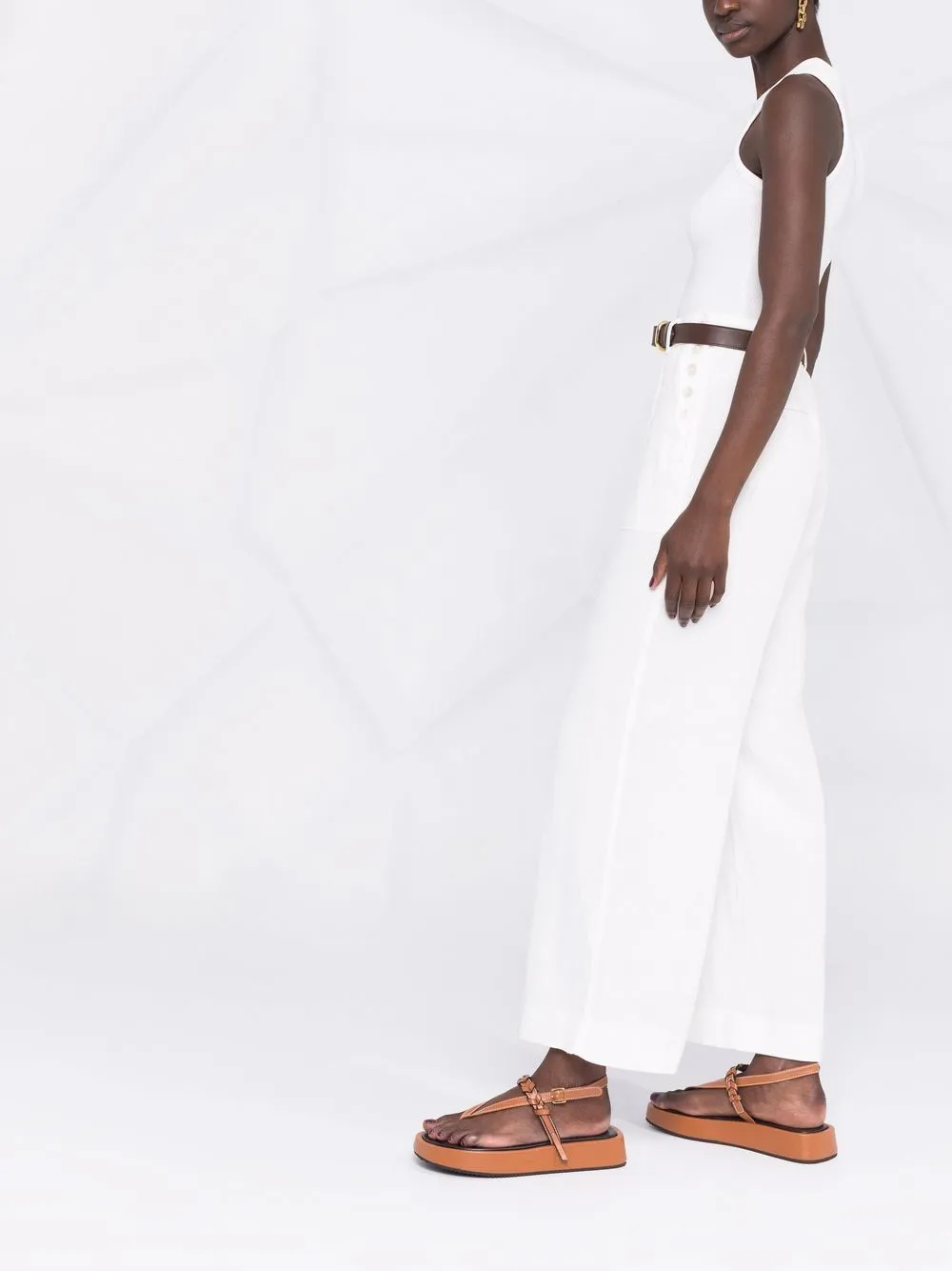 фото Polo ralph lauren расклешенные брюки широкого кроя