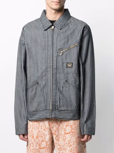 The Lee stripe denim jacket | Aries 