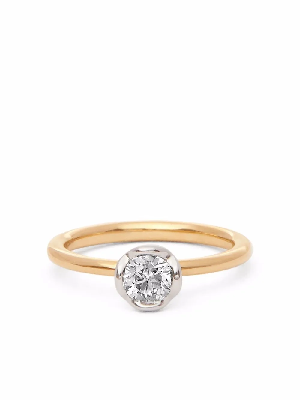 

Annoushka anillo de compromiso en oro de 18kt con diamante - Dorado