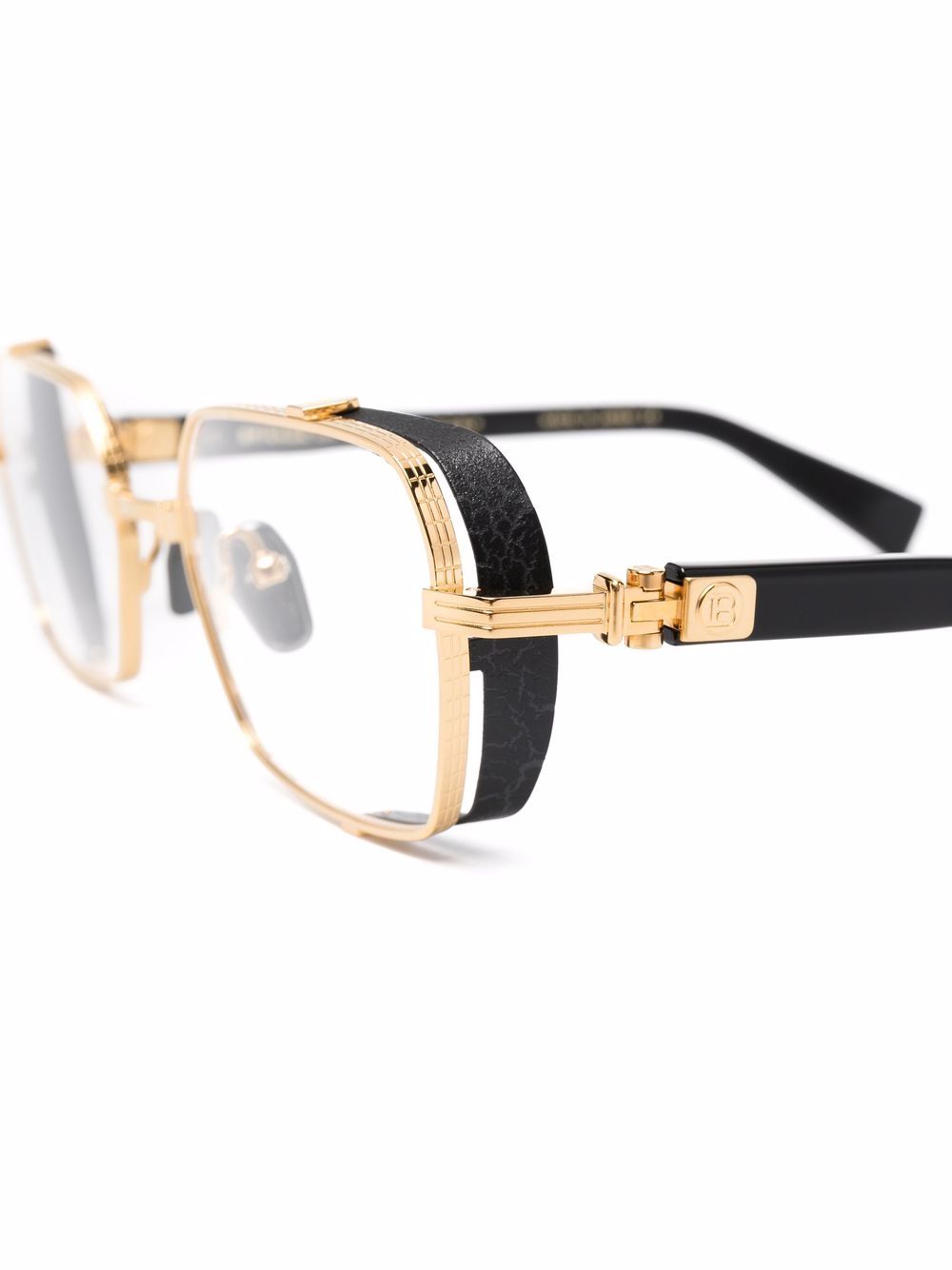 фото Balmain eyewear очки в овальной оправе