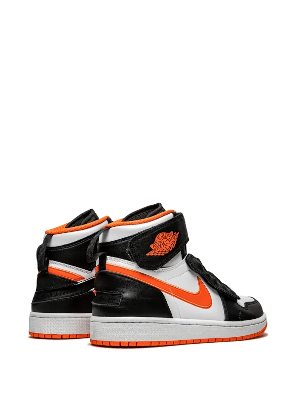 Nike air jordan clearance black and orange