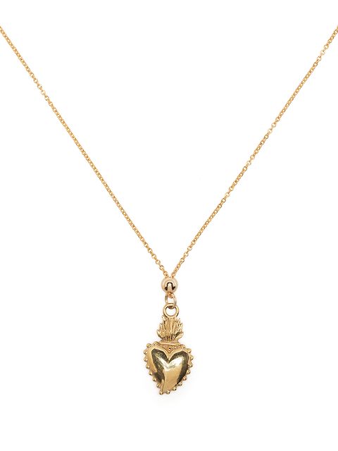 Petite Grand Sacred Heart necklace