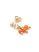 Petite Grand Primrose bead earrings