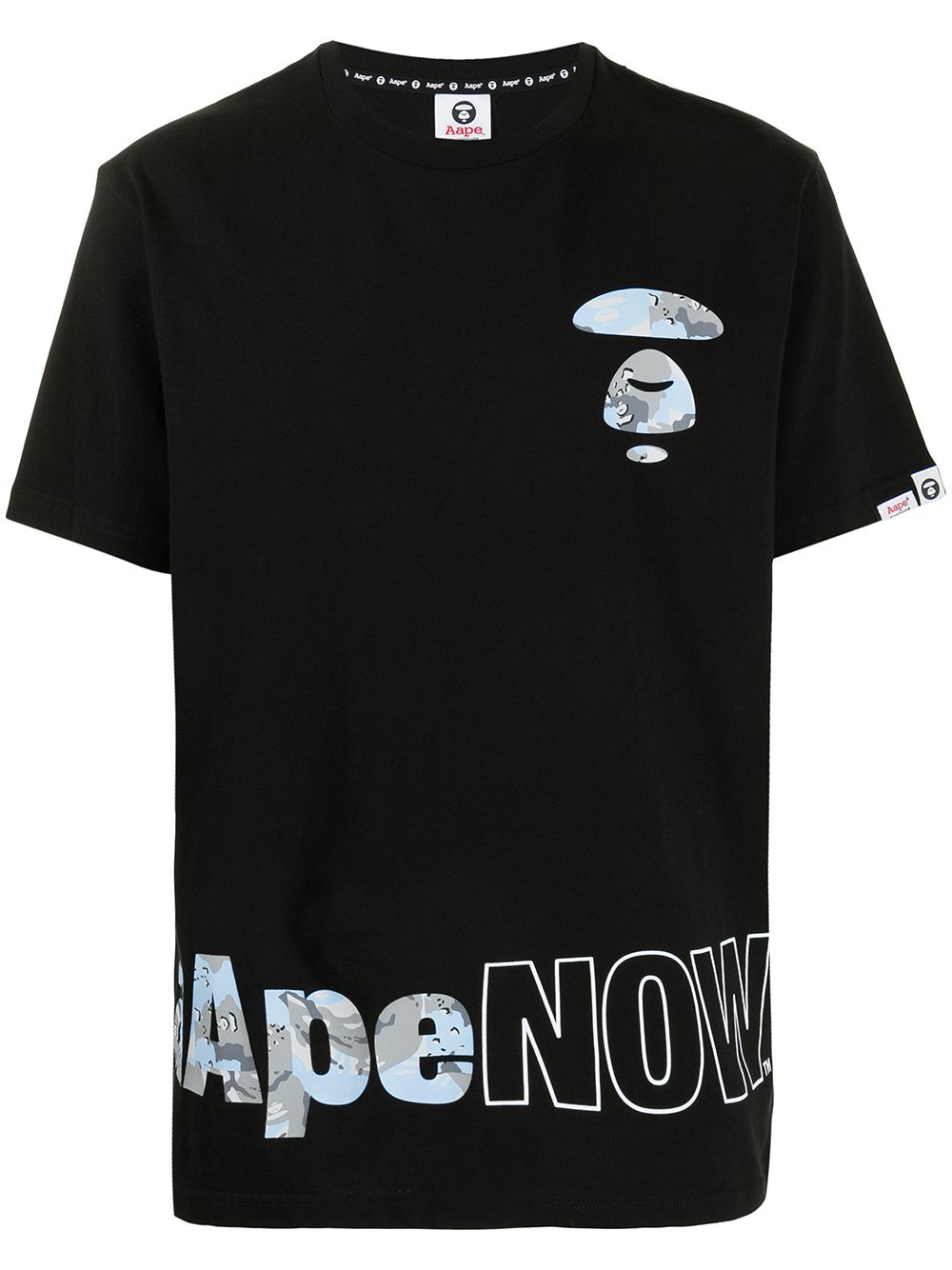 фото Aape by *a bathing ape® футболка с графичным принтом