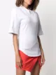 The Attico V-neck cotton T-shirt