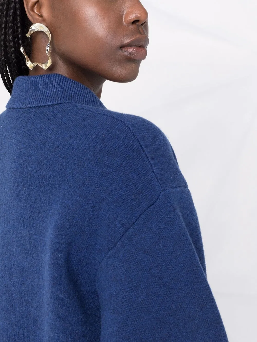 фото Isabel marant étoile свитер lark с воротником поло