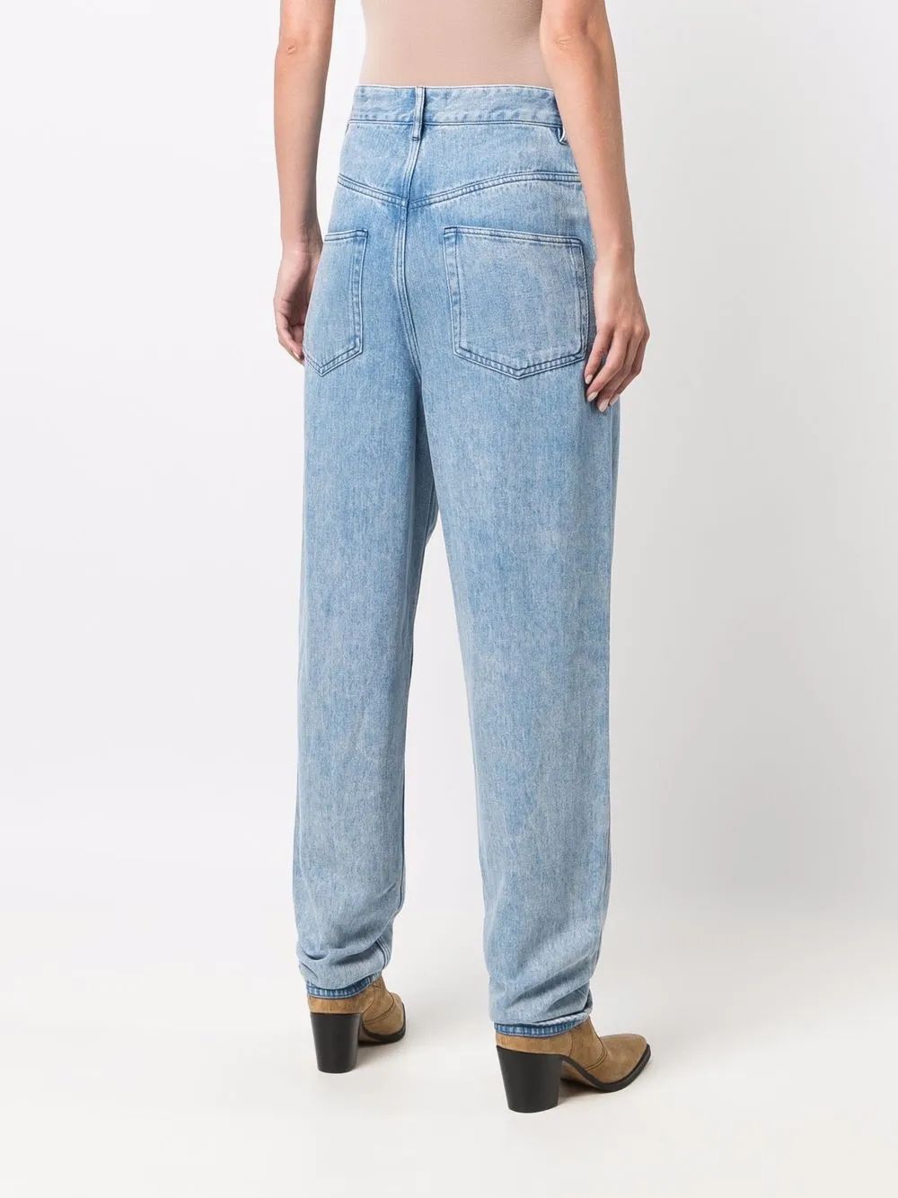 фото Isabel marant étoile джинсы бойфренды ticosy