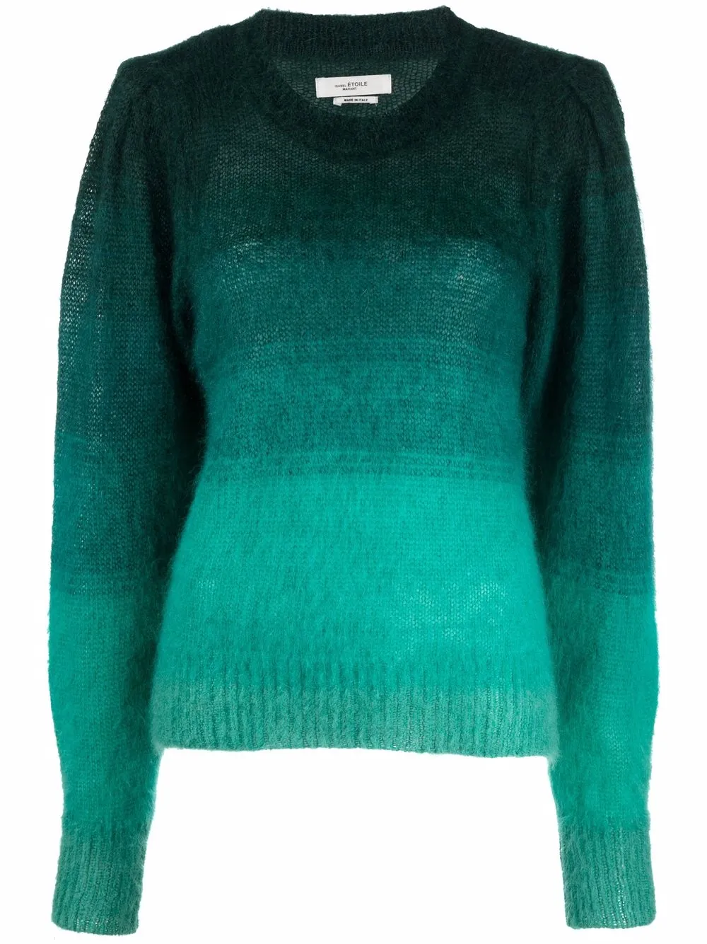 

Isabel Marant Étoile suéter tejido con efecto degradado - Verde