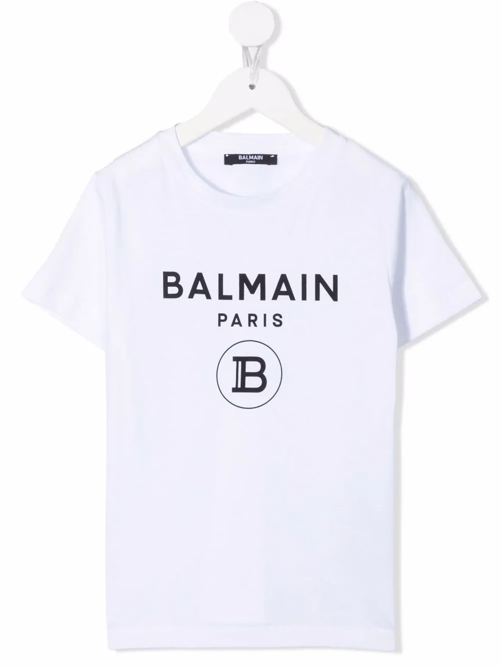 

Balmain Kids logo-print cotton T-shirt - White