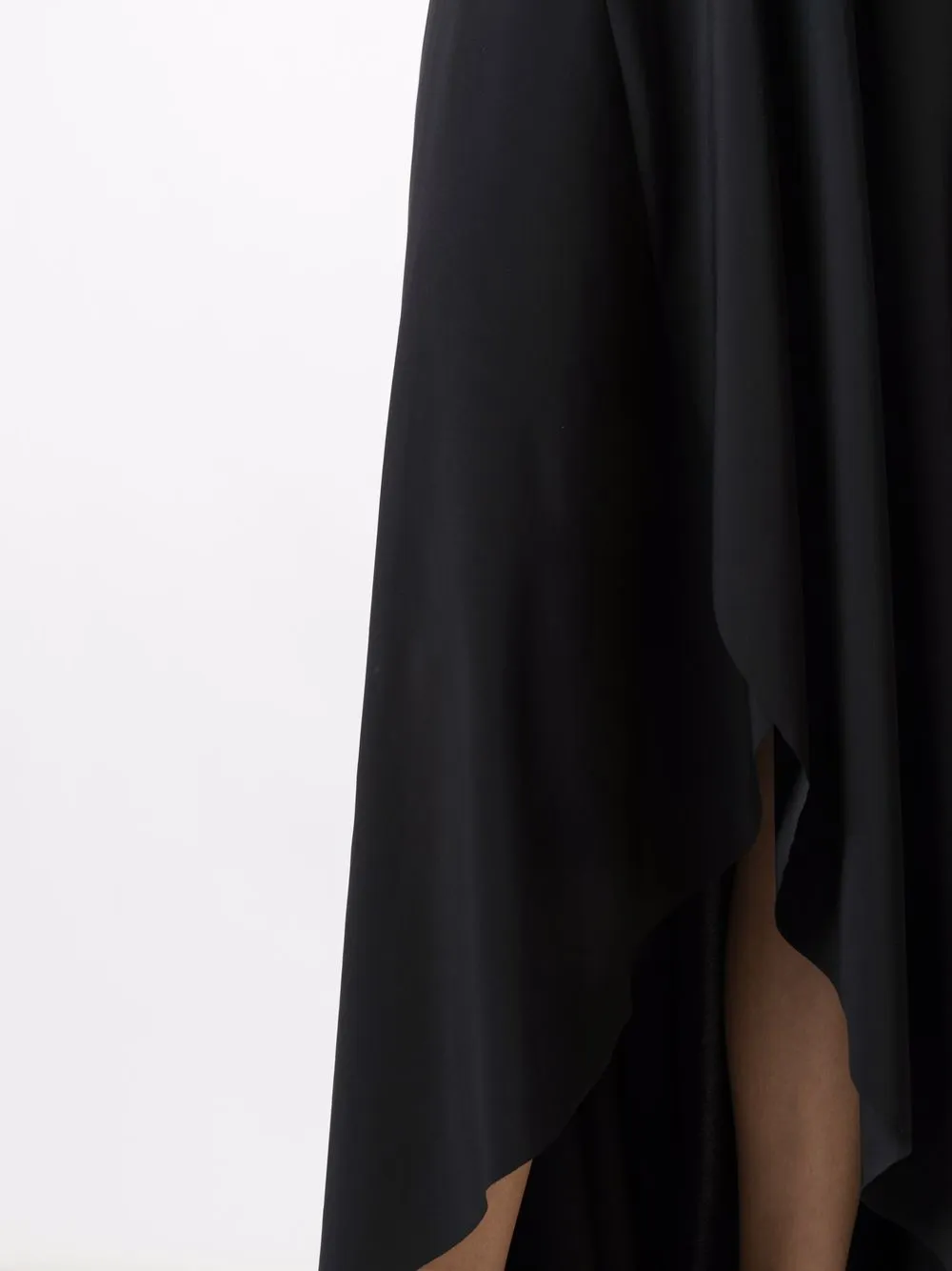 фото Le petite robe di chiara boni юбка миди асимметричного кроя с драпировкой