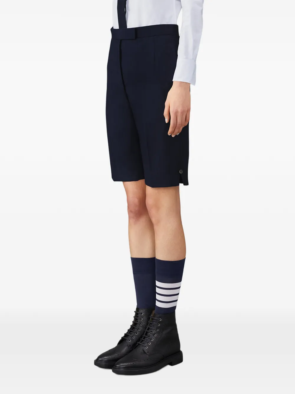 Thom Browne Wollen shorts Blauw