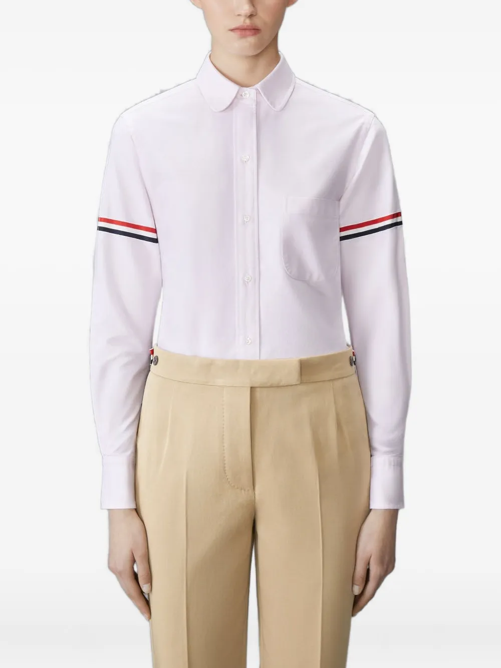 Thom Browne Oxford Armband shirt - Roze