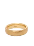 Annoushka 18kt yellow gold Organza band ring