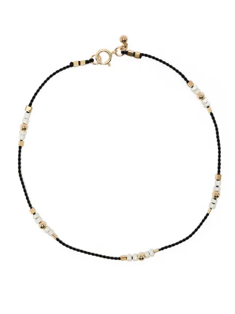 Petite Grand Buttercup beaded anklet
