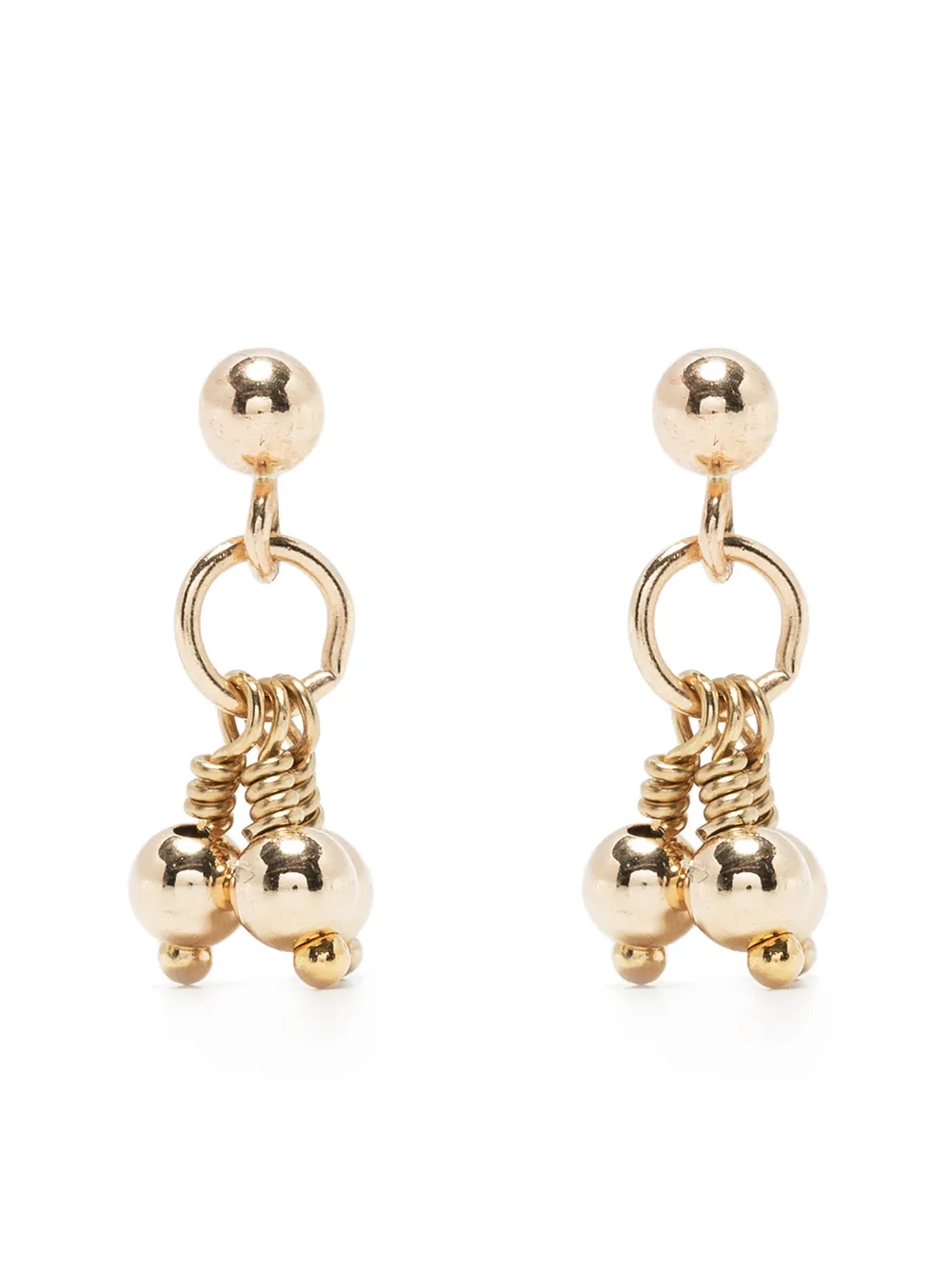 

Petite Grand aretes Primrose - Dorado