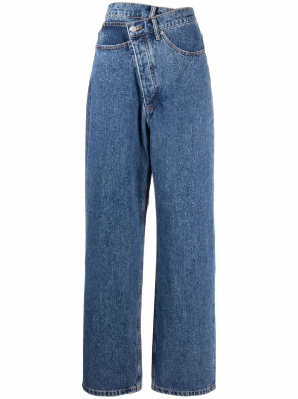 STOREEZ Asymmetric Waist Jeans - Farfetch