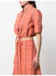 Altuzarra Ben plaid cropped shirt