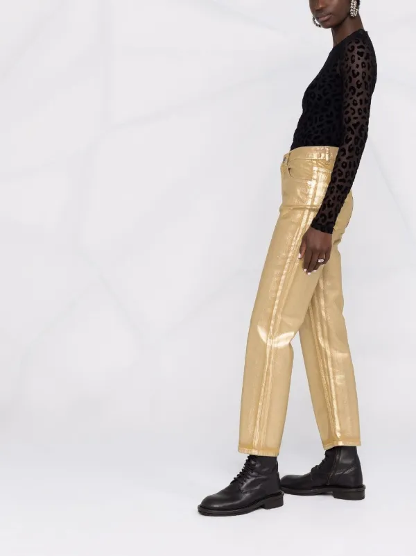Just Cavalli straight-leg Metallic 