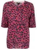 Louis Vuitton Pre-Owned Stephen Sprouse leopard jumper - Pink