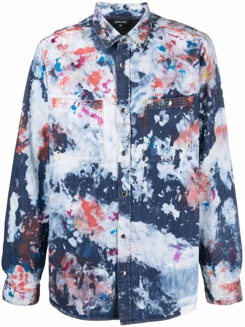 Just Cavalli tie-dye Print Shirt - Farfetch