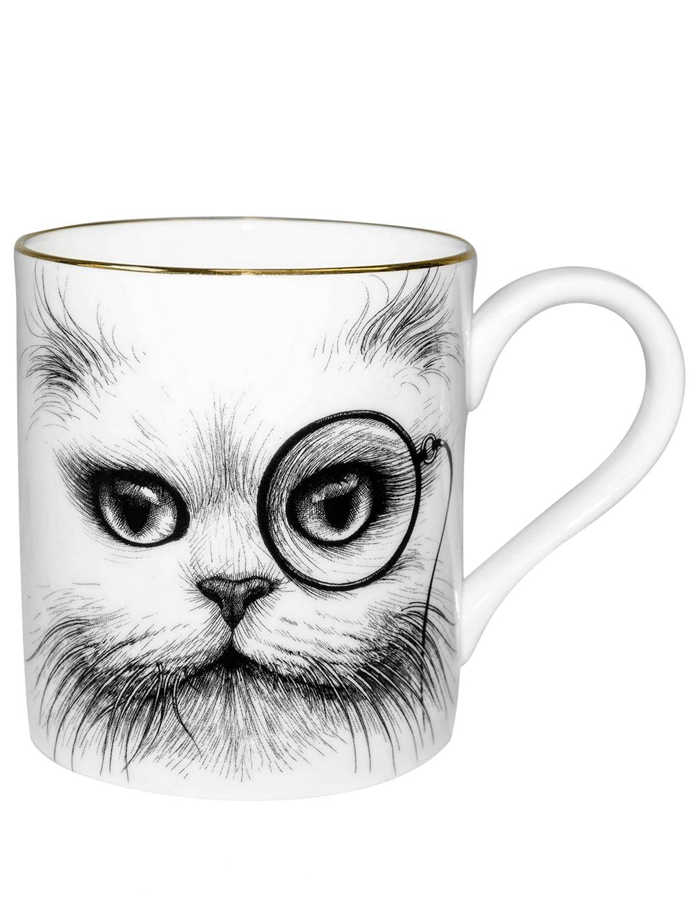 фото Rory dobner cat monocle majestic mug