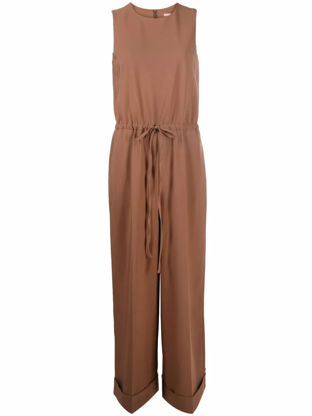 12 STOREEZ tie-waist sleeveless jumpsuit