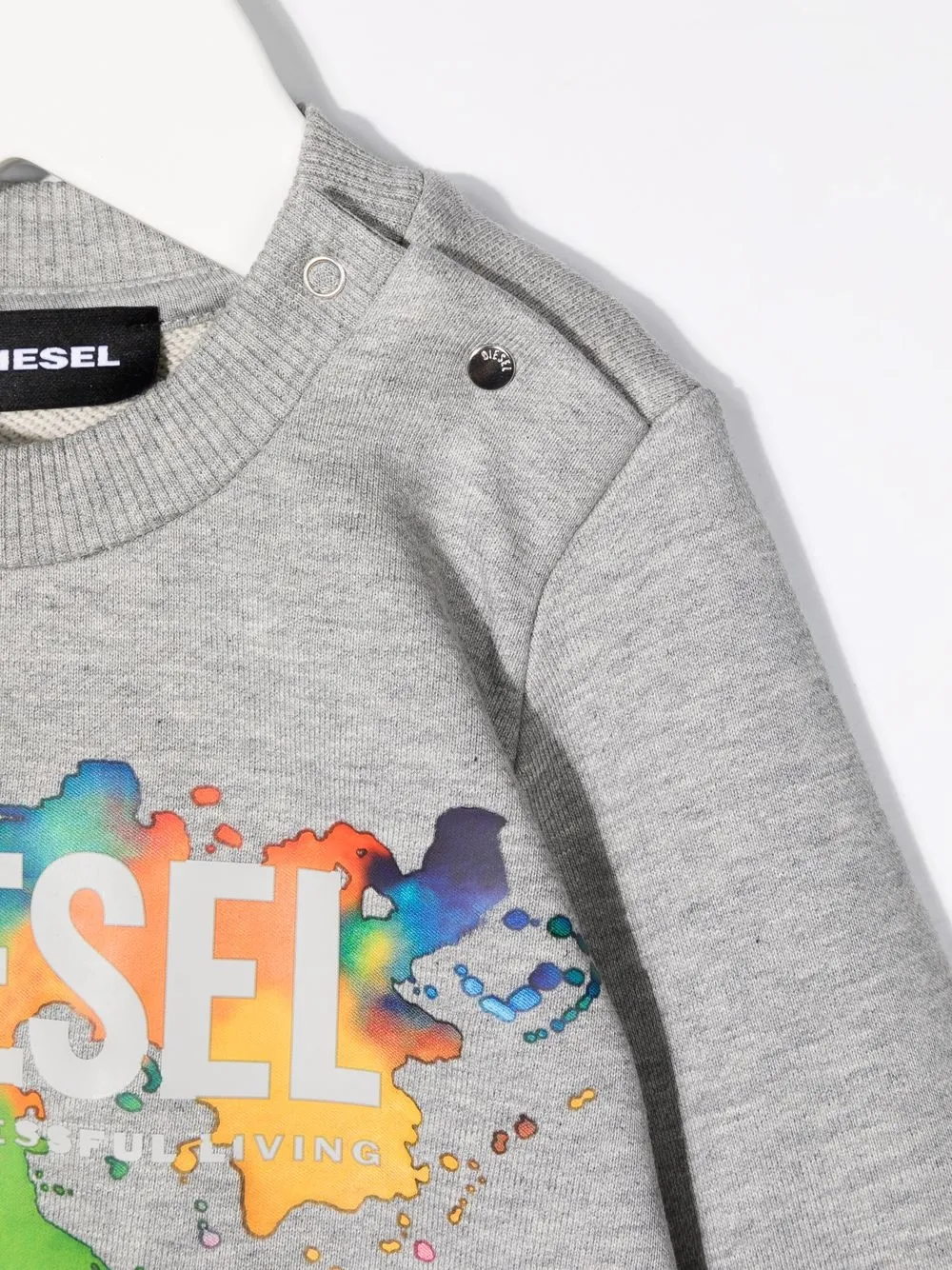 фото Diesel kids толстовка с логотипом