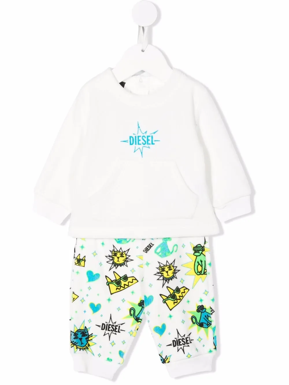 фото Diesel kids спортивный костюм с логотипом