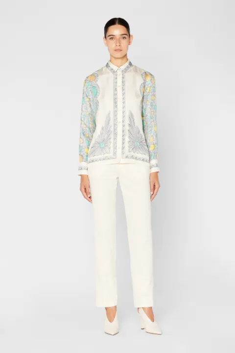 Silk twill shirt Clearance