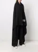 Raf Simons long hooded cape coat