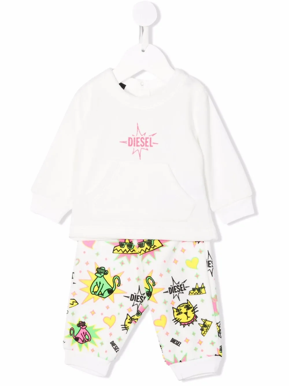 фото Diesel kids спортивный костюм с логотипом