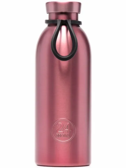 24bottles قارورة ميتاليك بنقش شعار الماركة