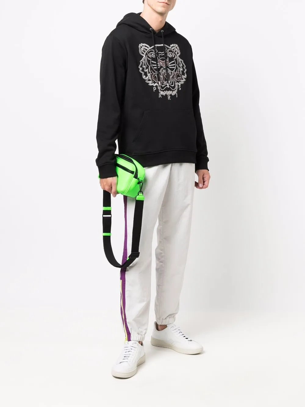 фото Kenzo худи с вышитым логотипом