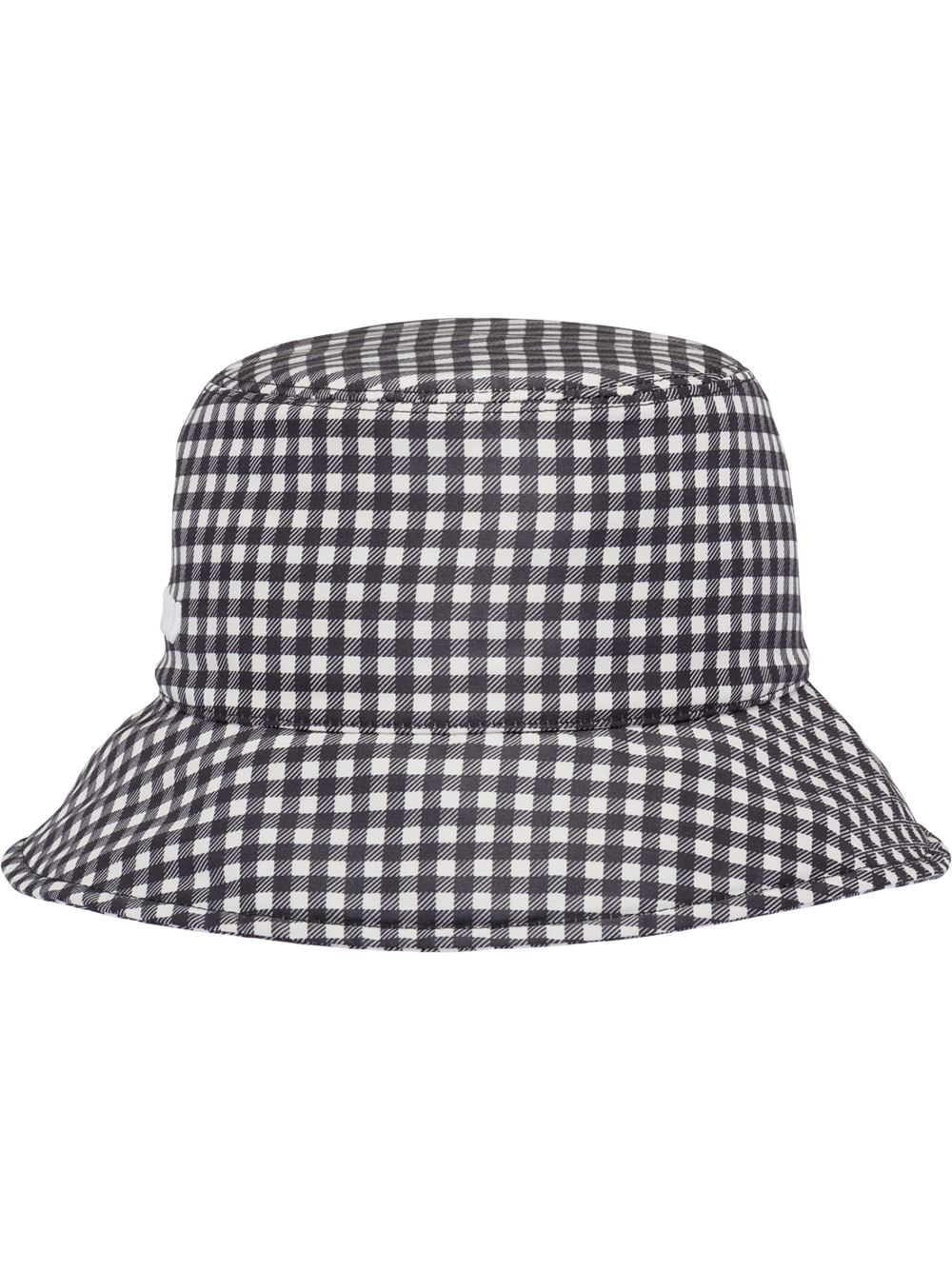 Miu Miu gingham-pattern Bucket Hat - Farfetch