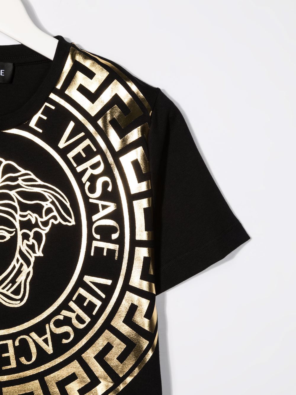 фото Versace kids футболка с логотипом medusa