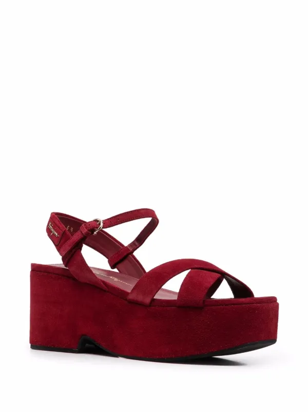 ferragamo red sandals