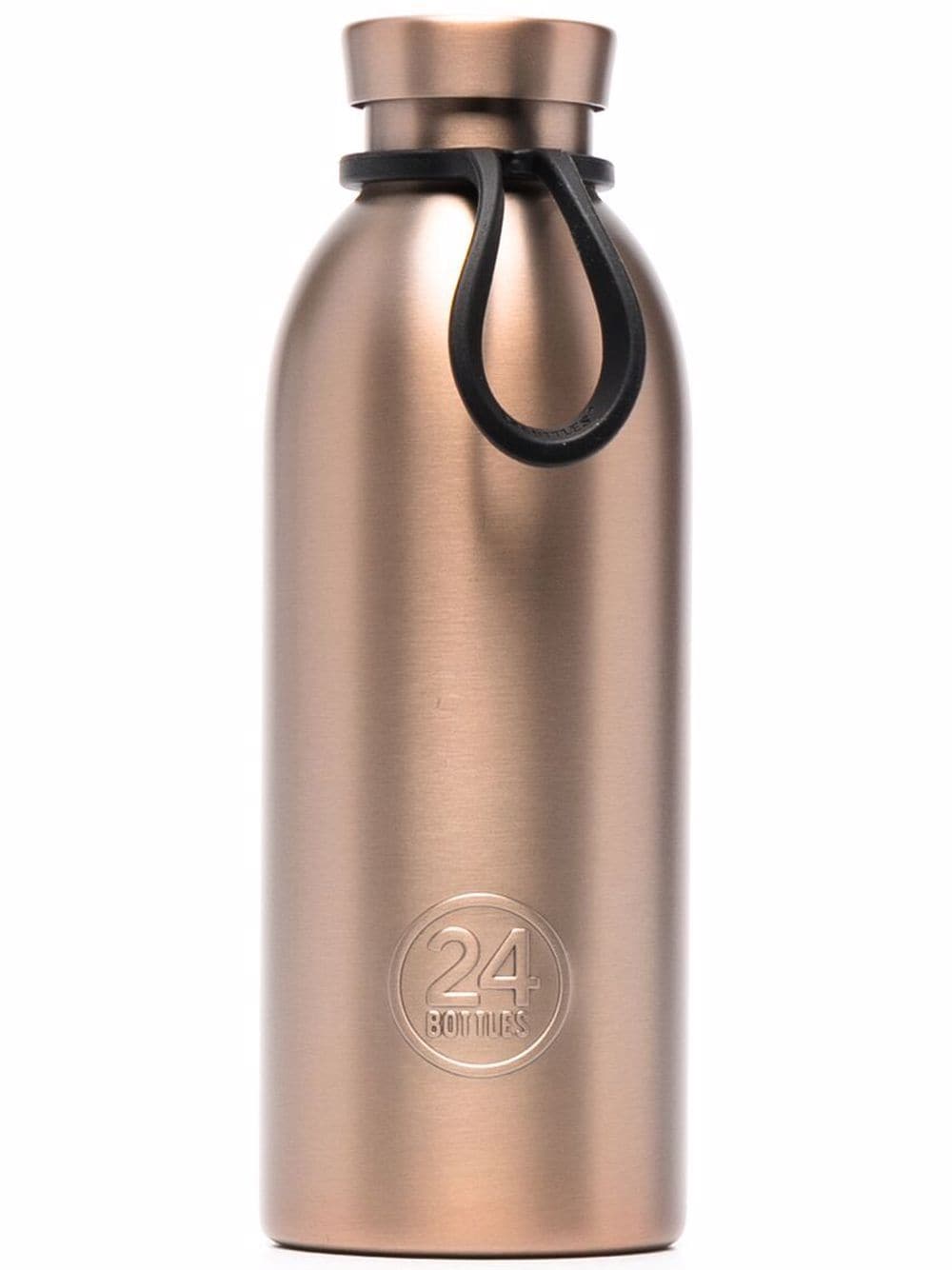 фото 24bottles металлическая бутылка с тисненым логотипом