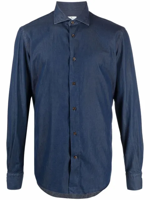 ETRO Denim cotton shirt