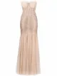 Image 1 of Jenny Packham strapless bead-embellished gown