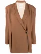 Image 1 of Aeron Jama off-centre buttoned blazer