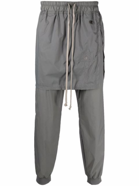 rick owens champion track pants