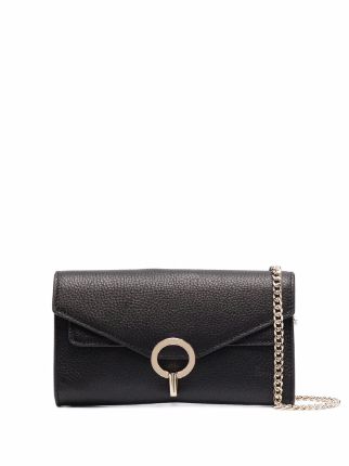 SANDRO grained-effect Crossbody Bag - Farfetch